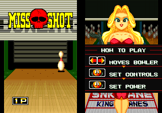 League Bowling screenshot 6 for Neo Geo